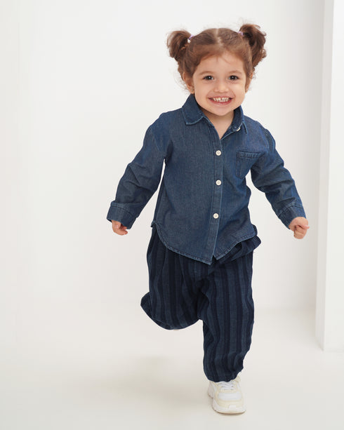 CAMASA BLEUMARIN DIN DENIM